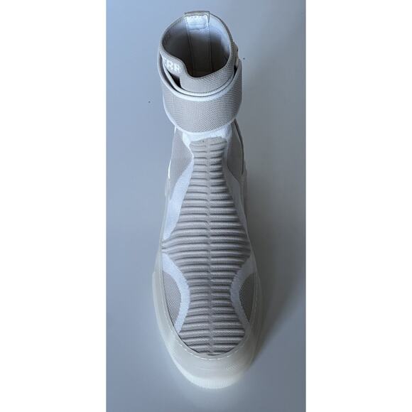 Burberry Men\'s Vanilla Beige High-top Sneakers 8 US (41 Eu) 8052334 IT NIB $850 main image 8